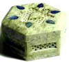 Soft Stone Marble Jewellery / Pill box - click here for large view